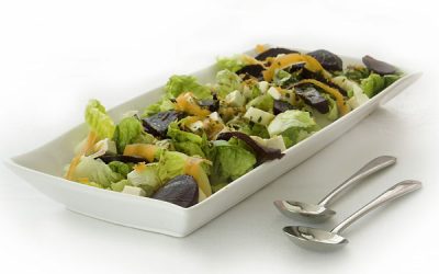 Receta de ensalada de espinacas y yogur